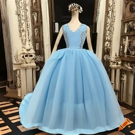 baby blue dior dress